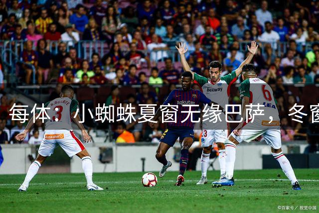 每体：小蜘蛛夏窗无缘巴萨，冬窗仍有机会