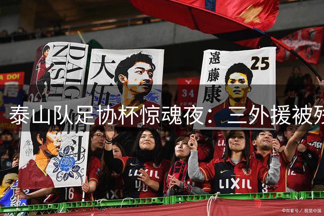 泰山队足协杯惊魂夜：三外援被残阵吊打 靠两将神迹续命